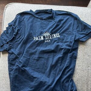 Navy Blue Men's T-Shirt